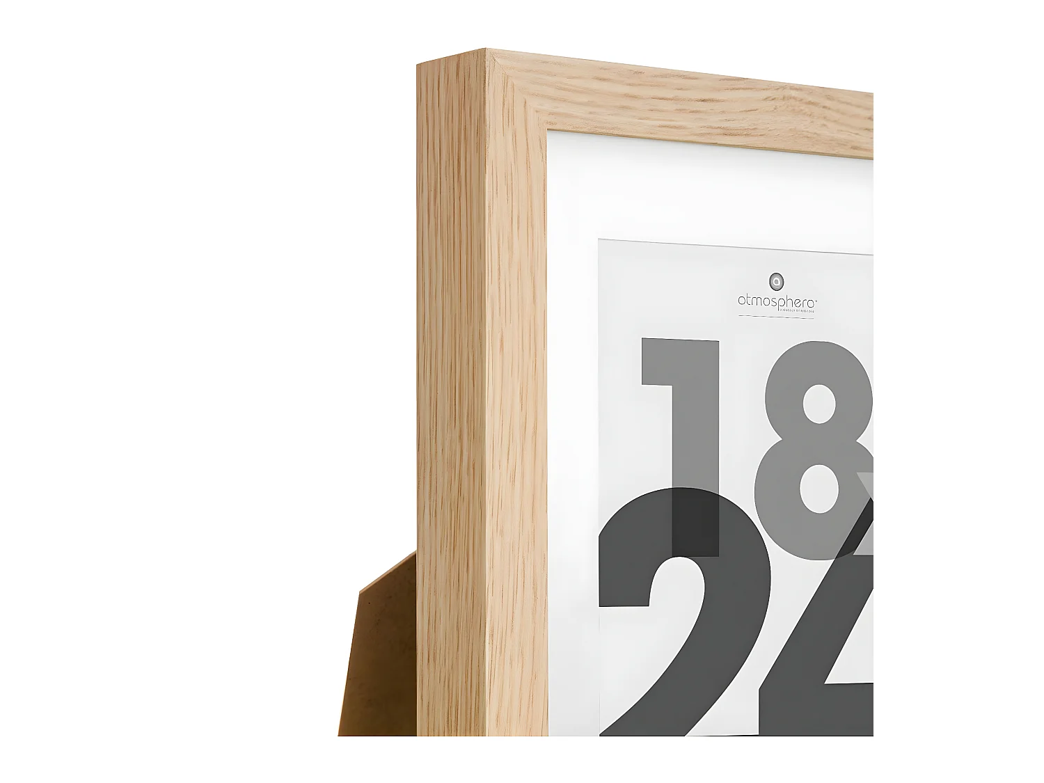 Cadre photo en Bois Naturel pour Photo 18 x 24 cm