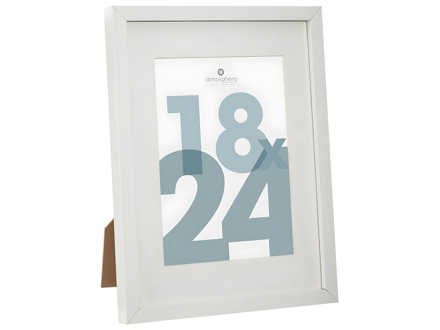 Cadre photo en Bois Blanc pour Photo 18 x 24 cm