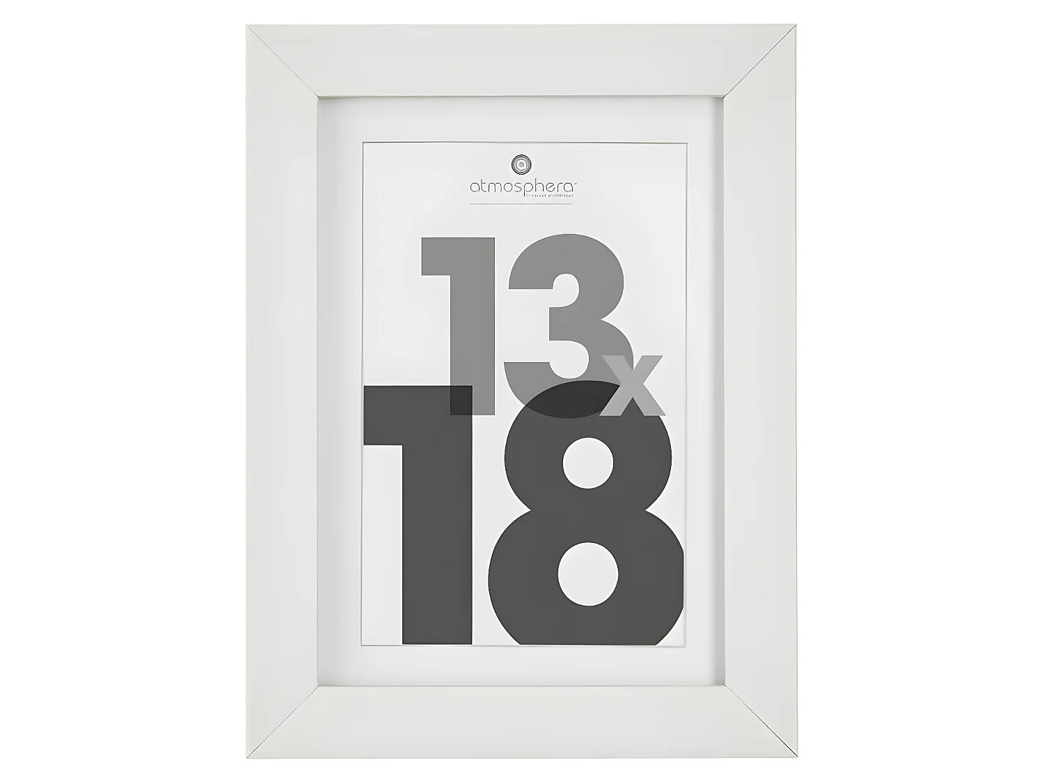 Cadre photo en Bois Blanc pour Photo 13 x 18 cm