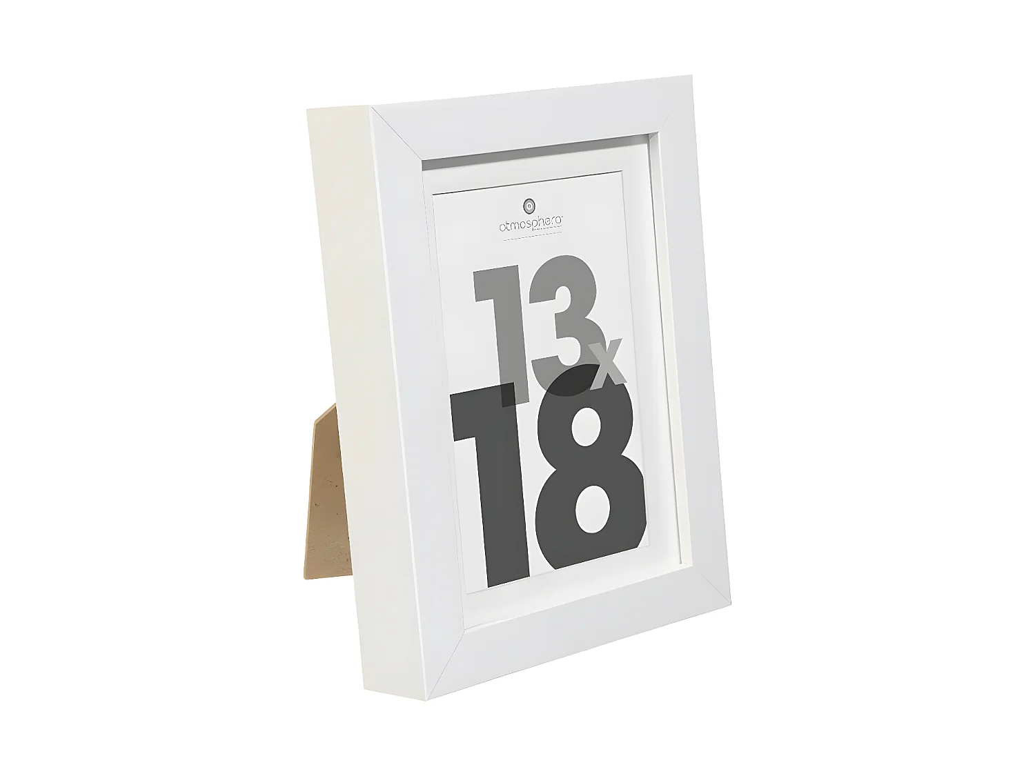 Cadre photo en Bois Blanc pour Photo 13 x 18 cm