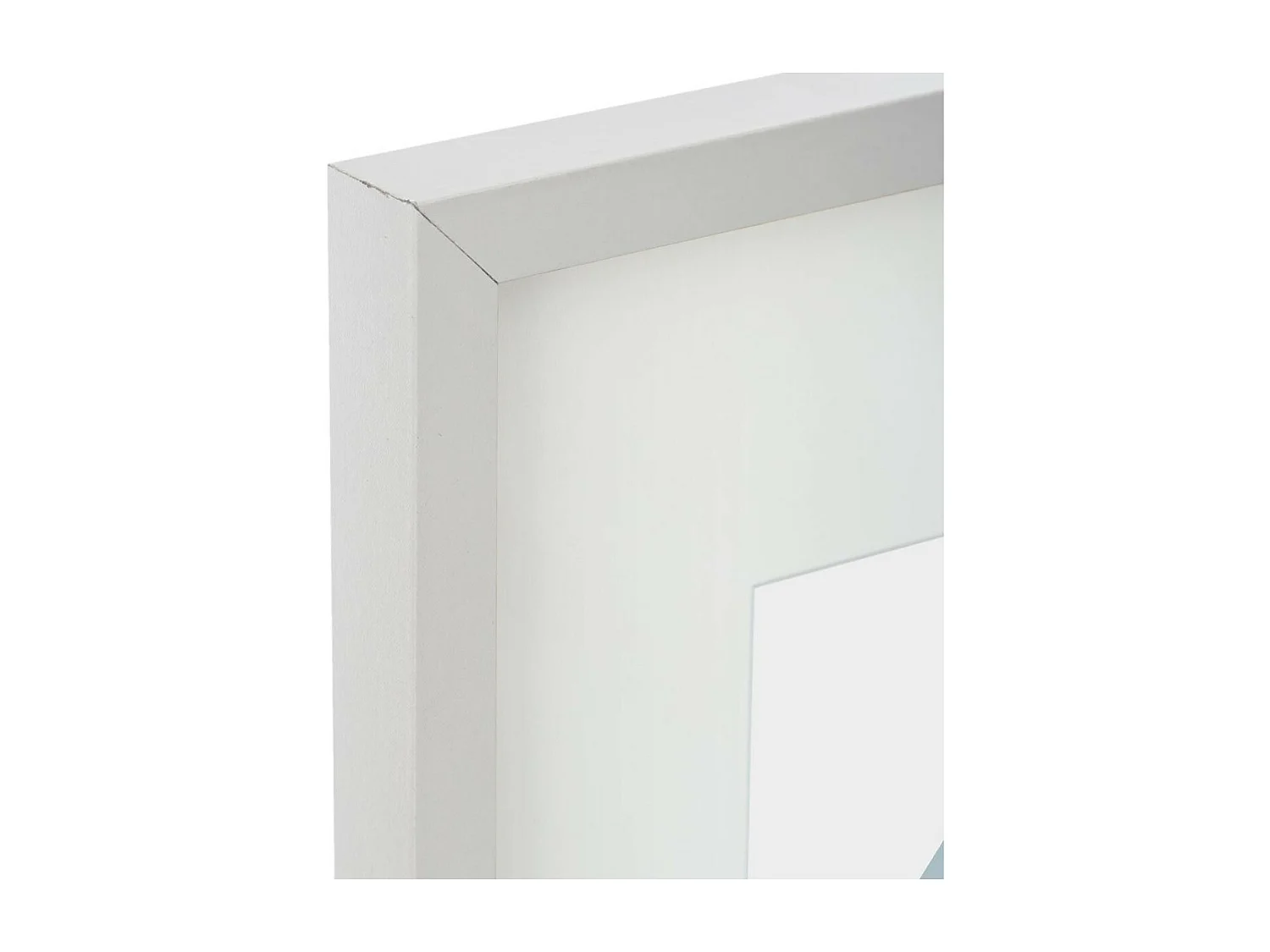 Cadre photo en Bois Blanc pour Photo 40 x 50 cm