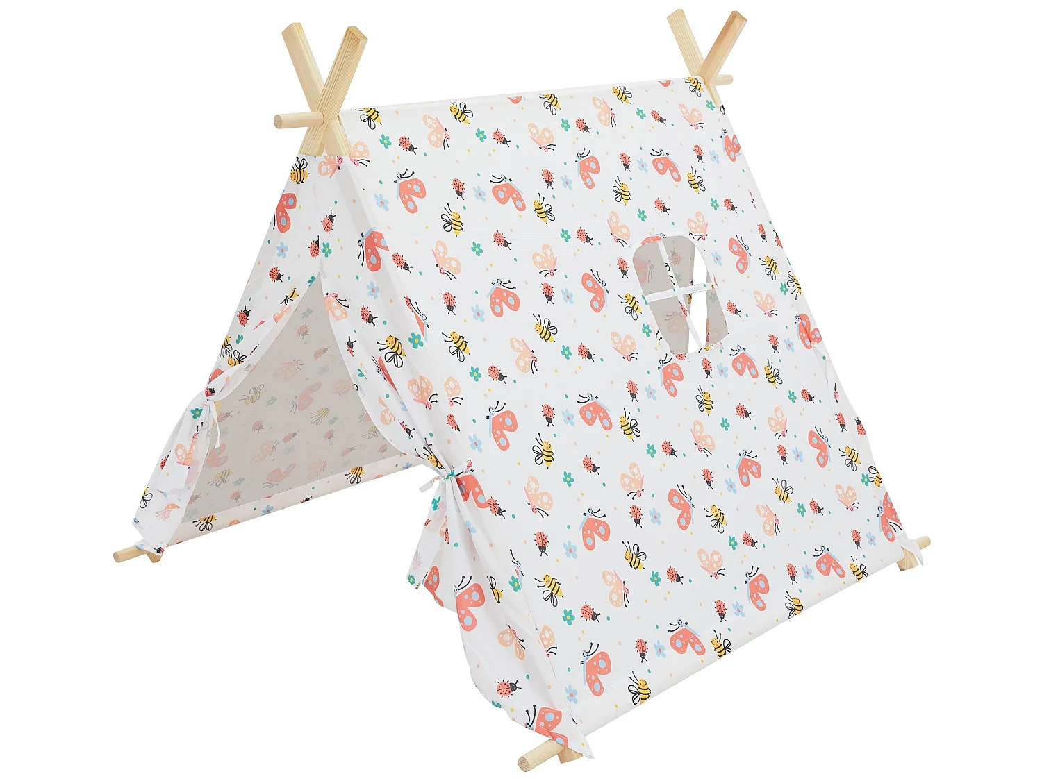 Tente de tipi avec fenêtre intérieur/exterieur jeu classique pour enfants ECD Germany