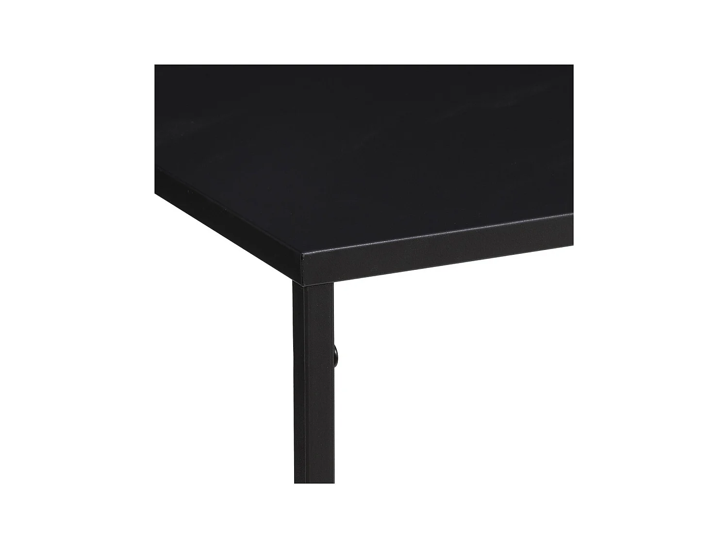 Meuble Console en Métal Noir L 120 x H 85 cm
