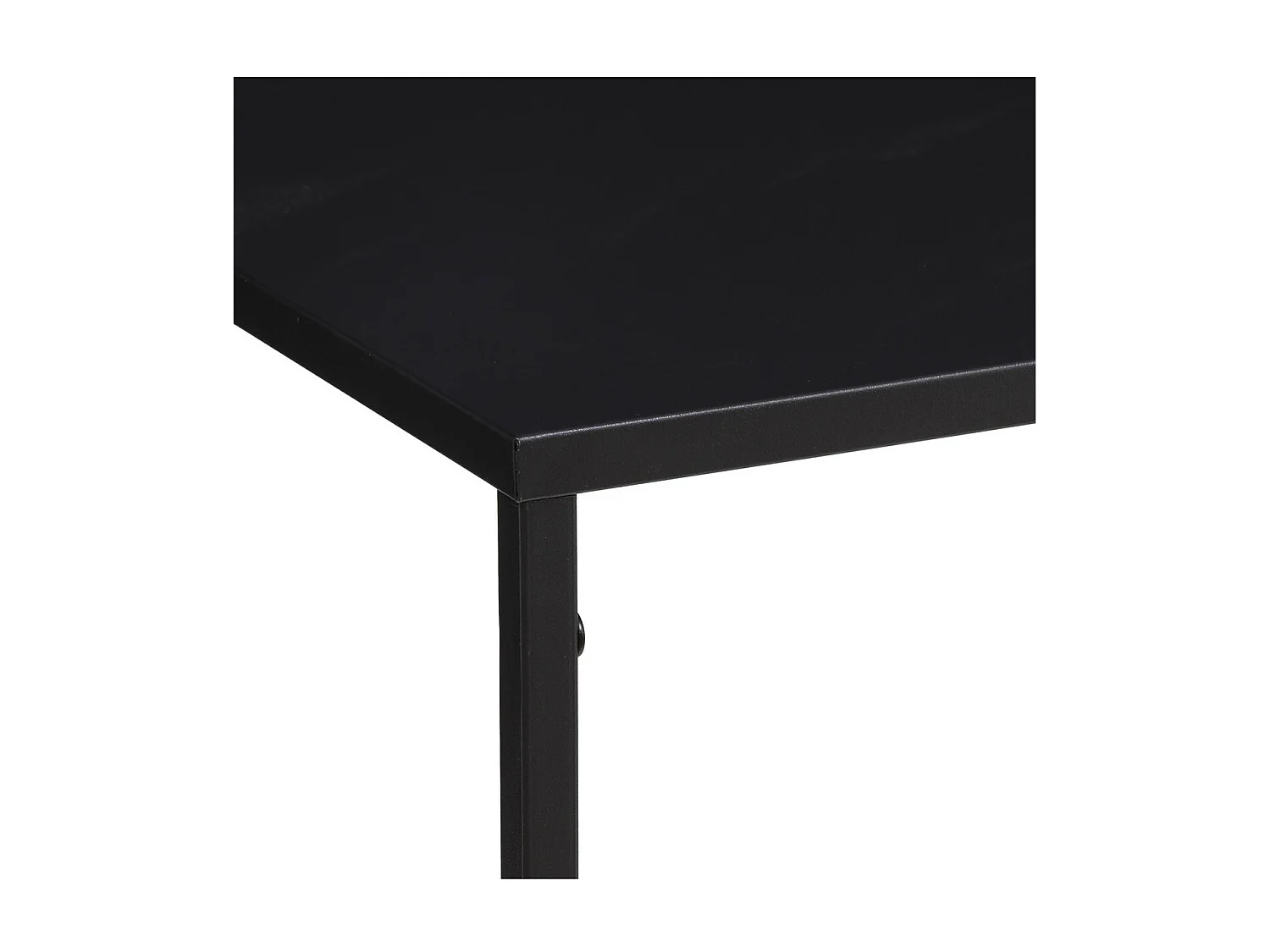 Meuble Console en Métal Noir L 120 x H 85 cm