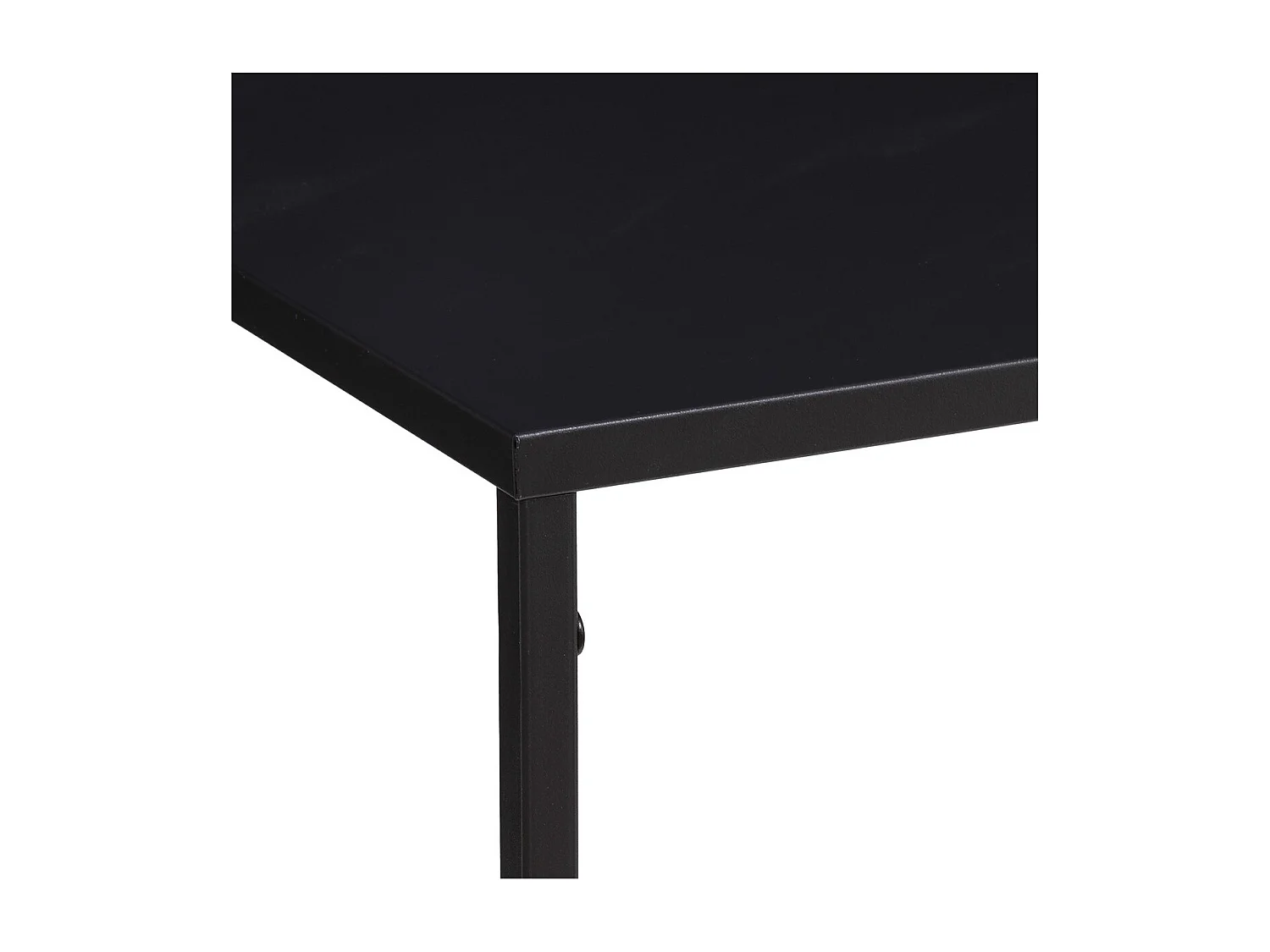 Meuble Console en Métal Noir L 120 x H 85 cm