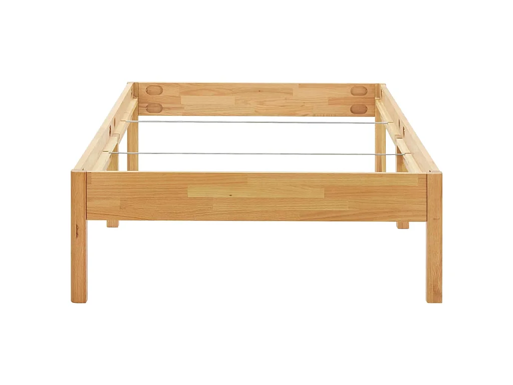 Massivholzbett Eiche 90x200 cm