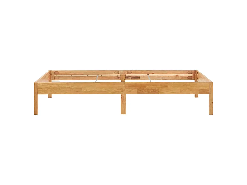 Massivholzbett Eiche 90x200 cm