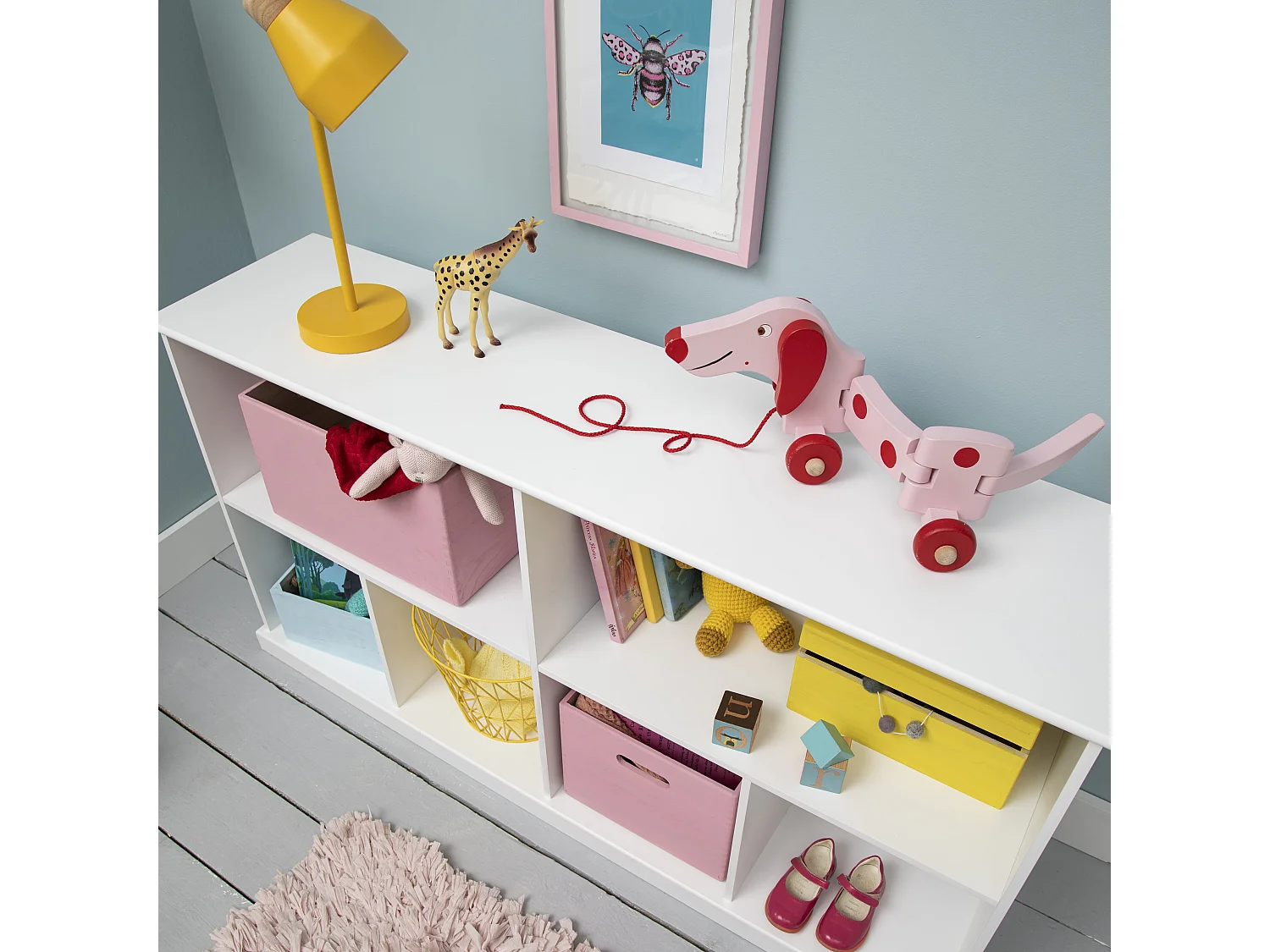 Noa & Nani Halmstad Toy Cube Storage Unit in White