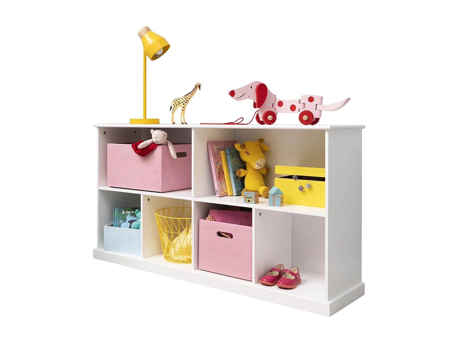 Noa & Nani Halmstad Toy Cube Storage Unit in White