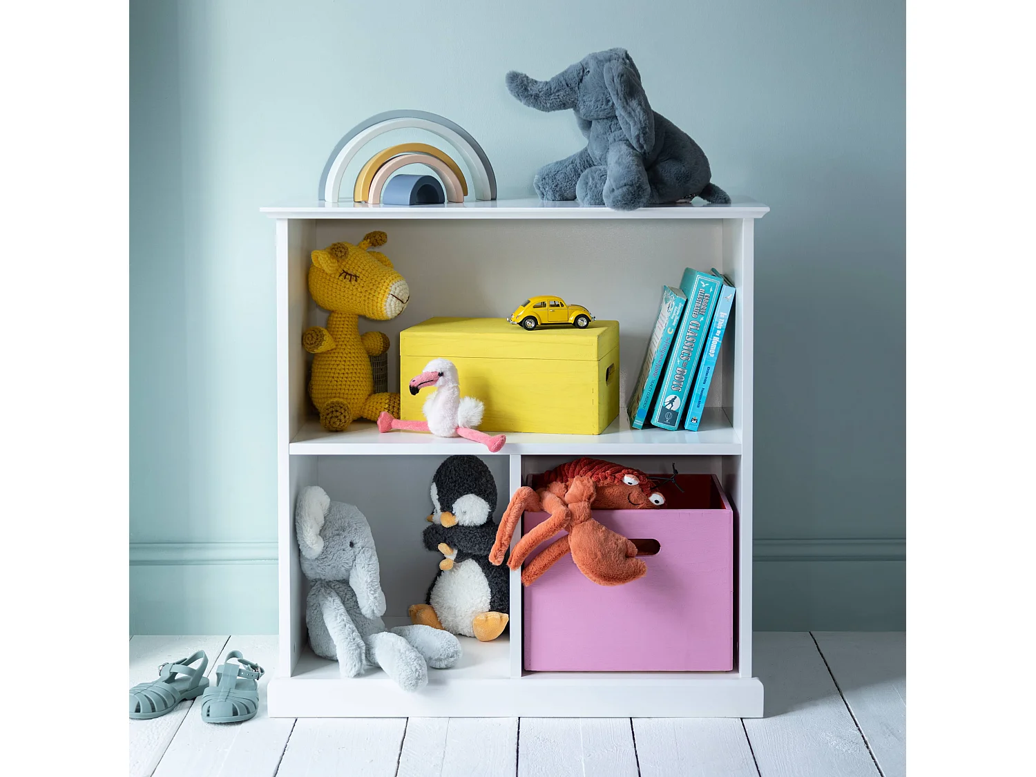 Noa & Nani Halmstad Small Toy Cube Unit in White