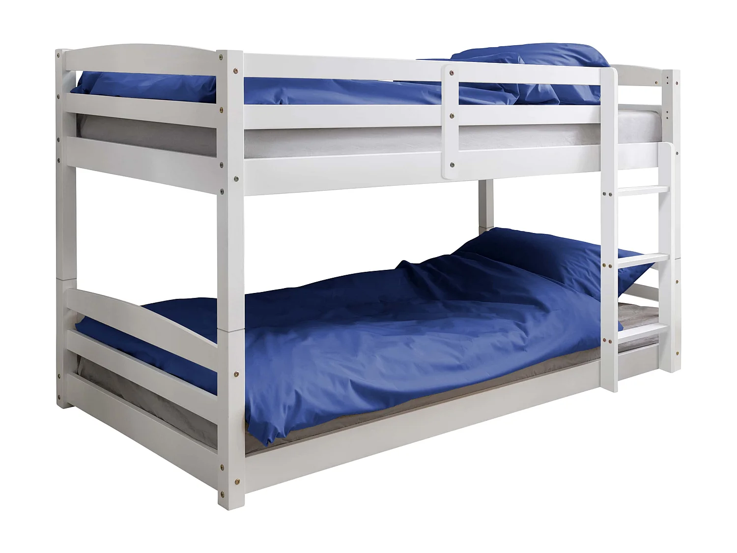 Noa & Nani Mimi Shorty Bunk Bed Splits into Toddler and Day Bed in White
