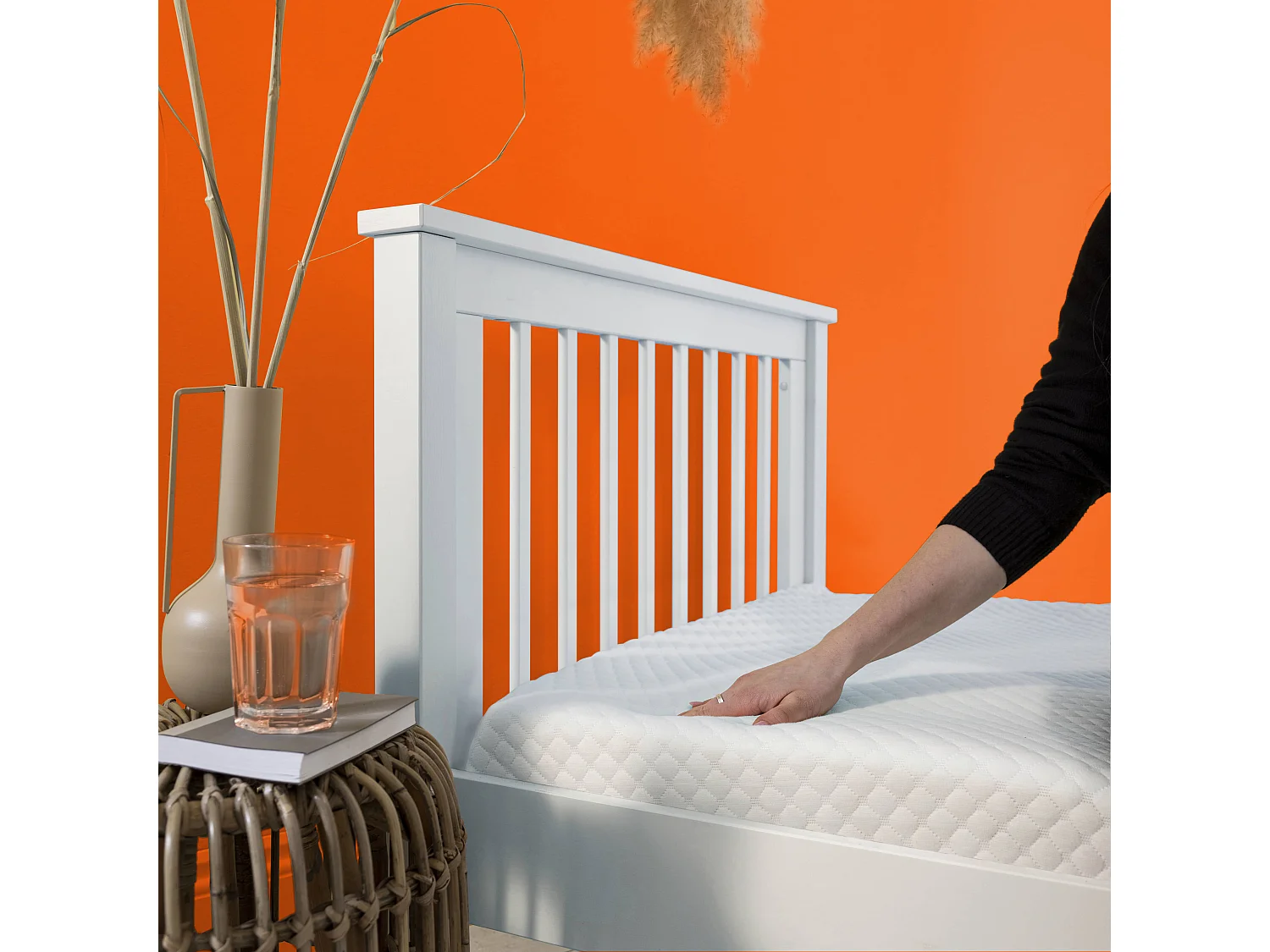 Noa & Nani Ari Trundle Single Mattress Lightweight Hypoallergenic Eco Foam