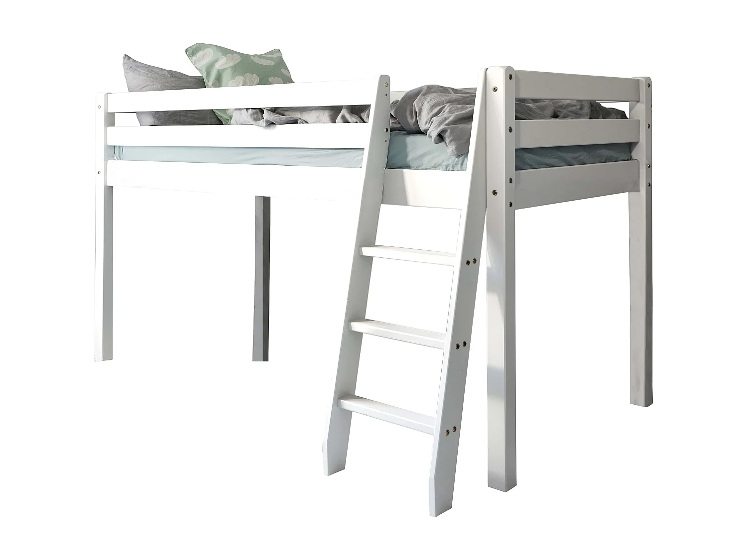 Noa & Nani Moro Cabin Bed Midsleeper in White