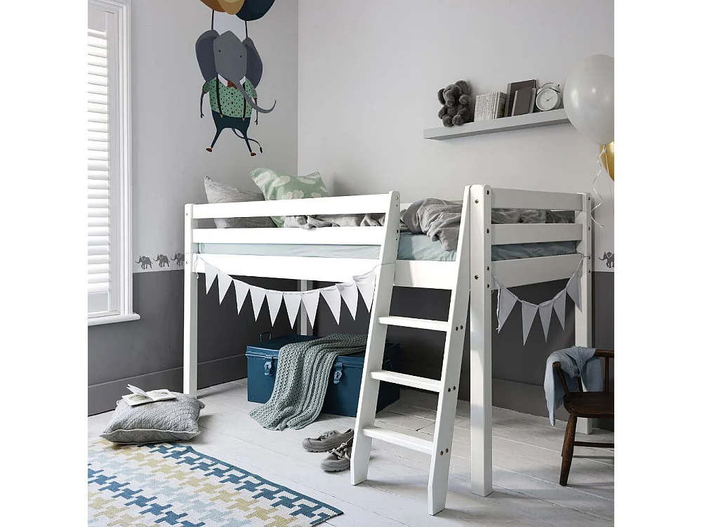 Noa & Nani Ontario Cabin Bed Midsleeper Shorty in White