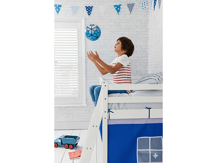Noa & Nani Ontario Cabin Bed Midsleeper Shorty in White