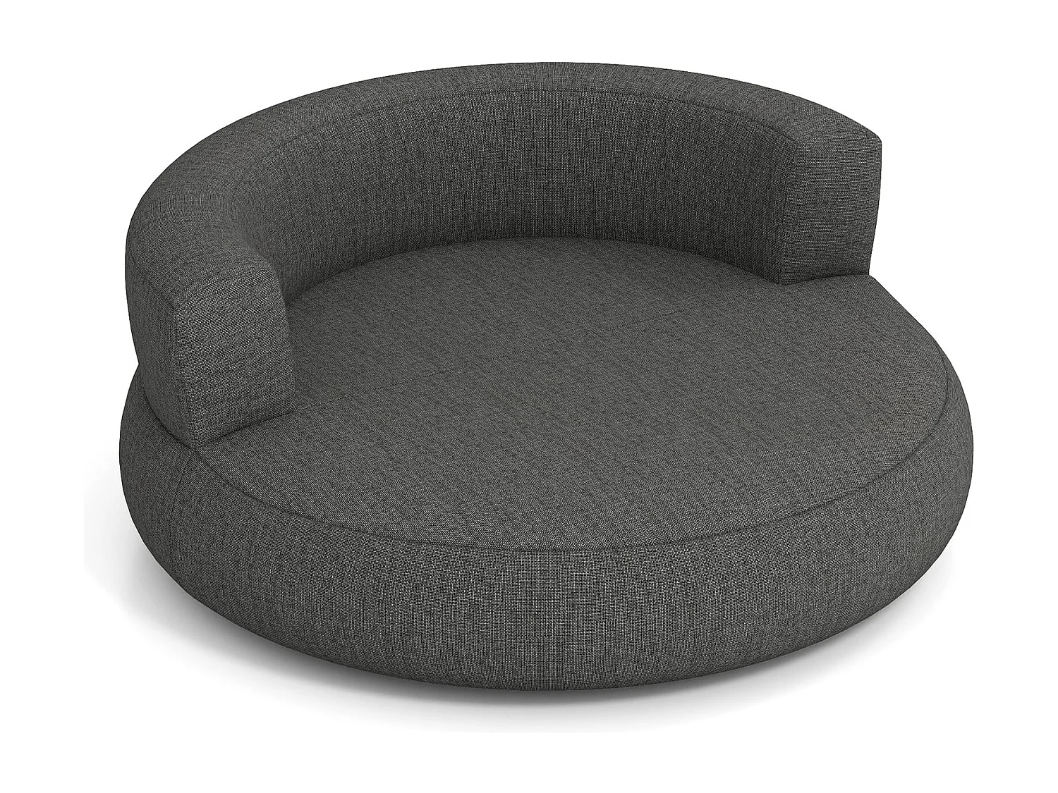 Aufblasbares Sofa aufblasbarer Lounger Luftsofa mit abnehmbarem Bezug großzügige Liegefläche Grau