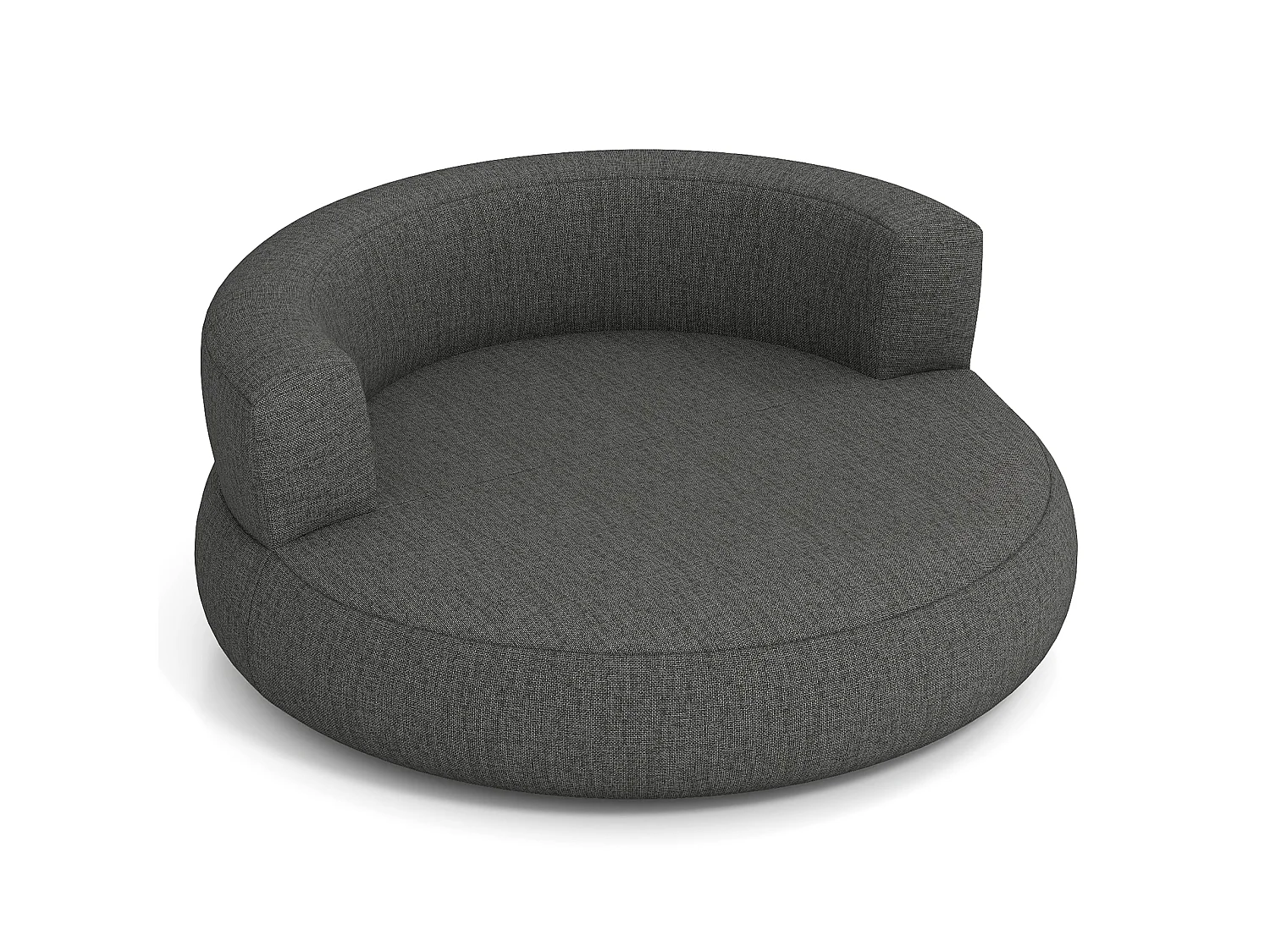 Aufblasbares Sofa aufblasbarer Lounger Luftsofa mit abnehmbarem Bezug großzügige Liegefläche Grau
