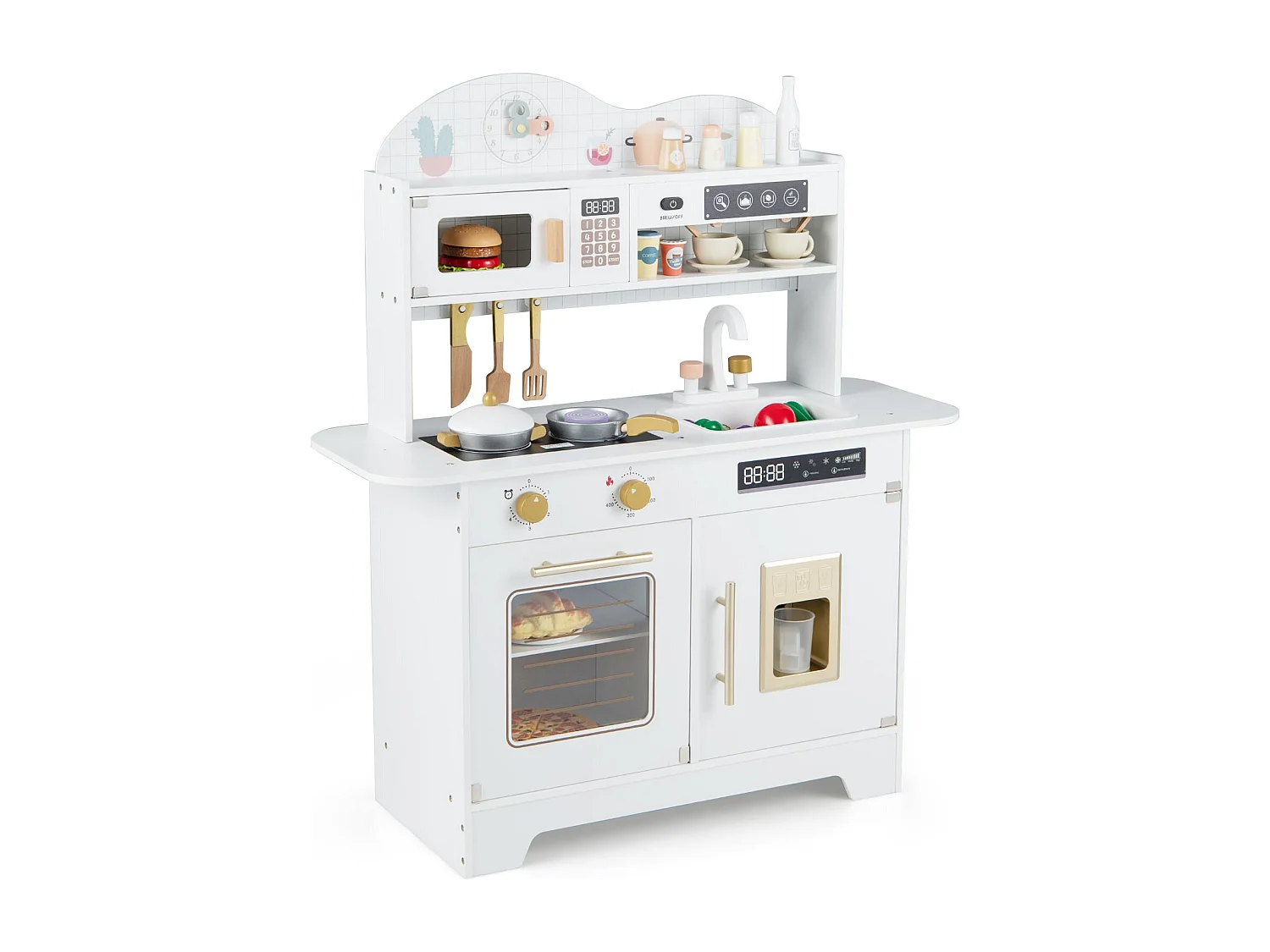 Cuisine avec accessoires pour le jeu des enfants Maison de jeux
