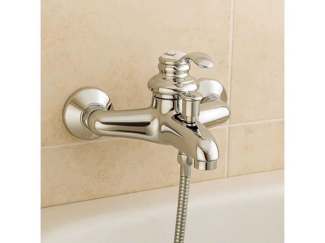 Cambridge mieszacz wannowo-prysznicowy mechaniczny chrom - Essebagno