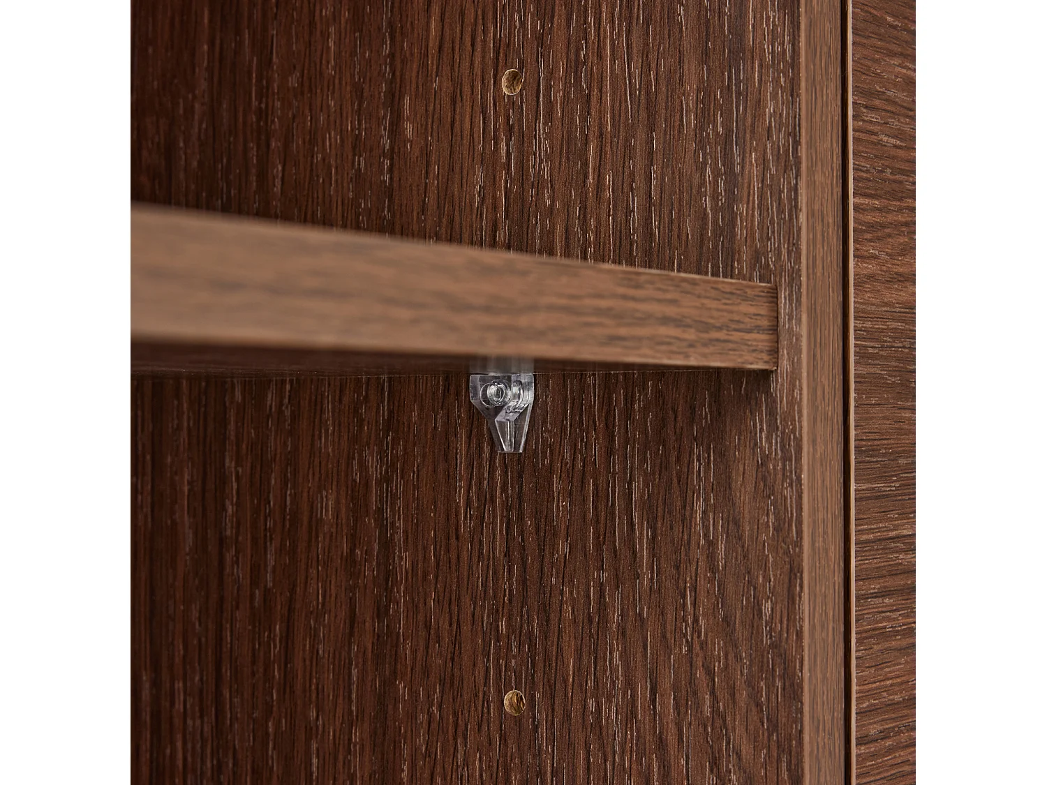 Dunkles Holz-TV-Möbel 160cm SARAH