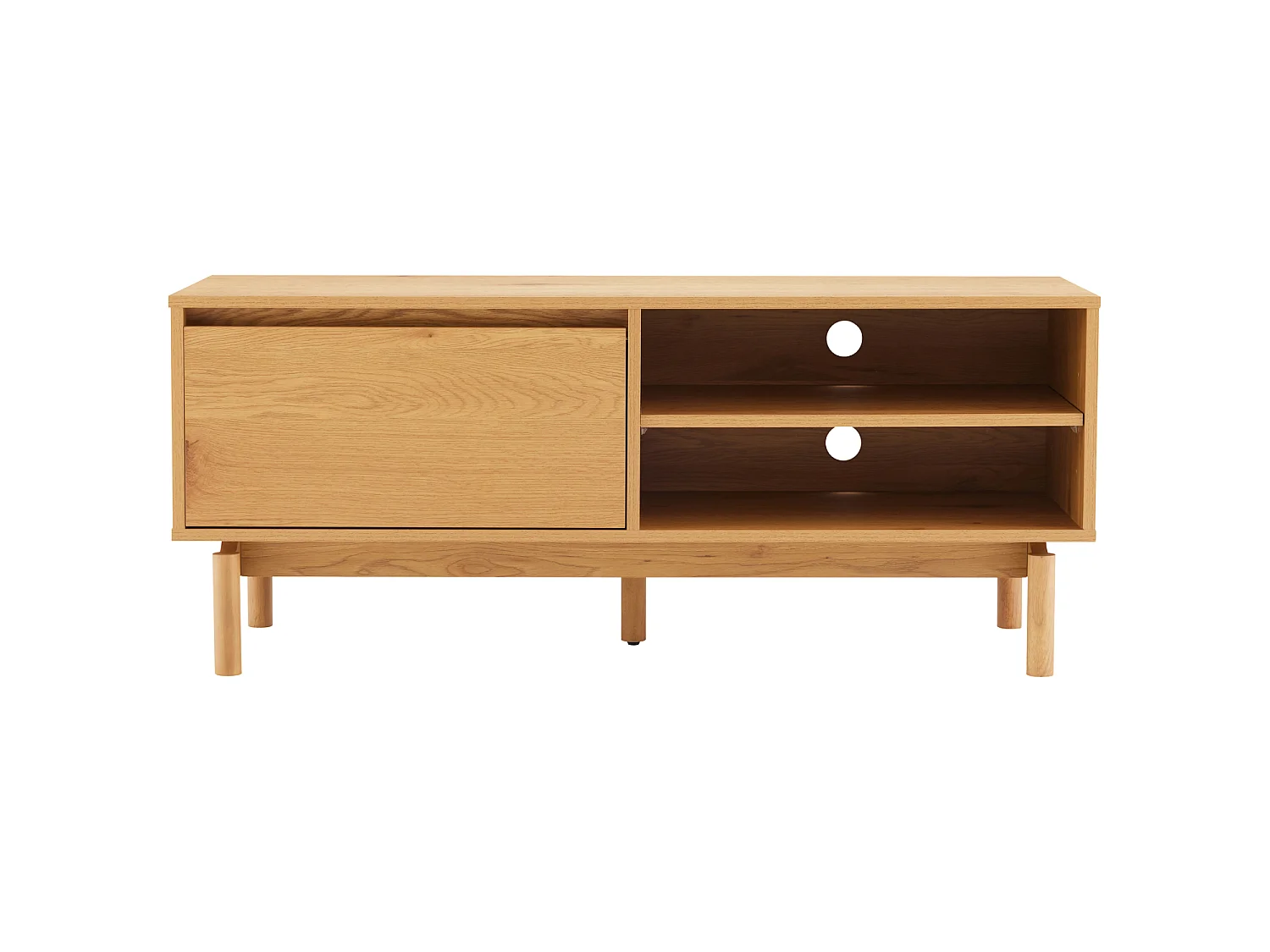 Meuble TV en bois 120cm SARAH