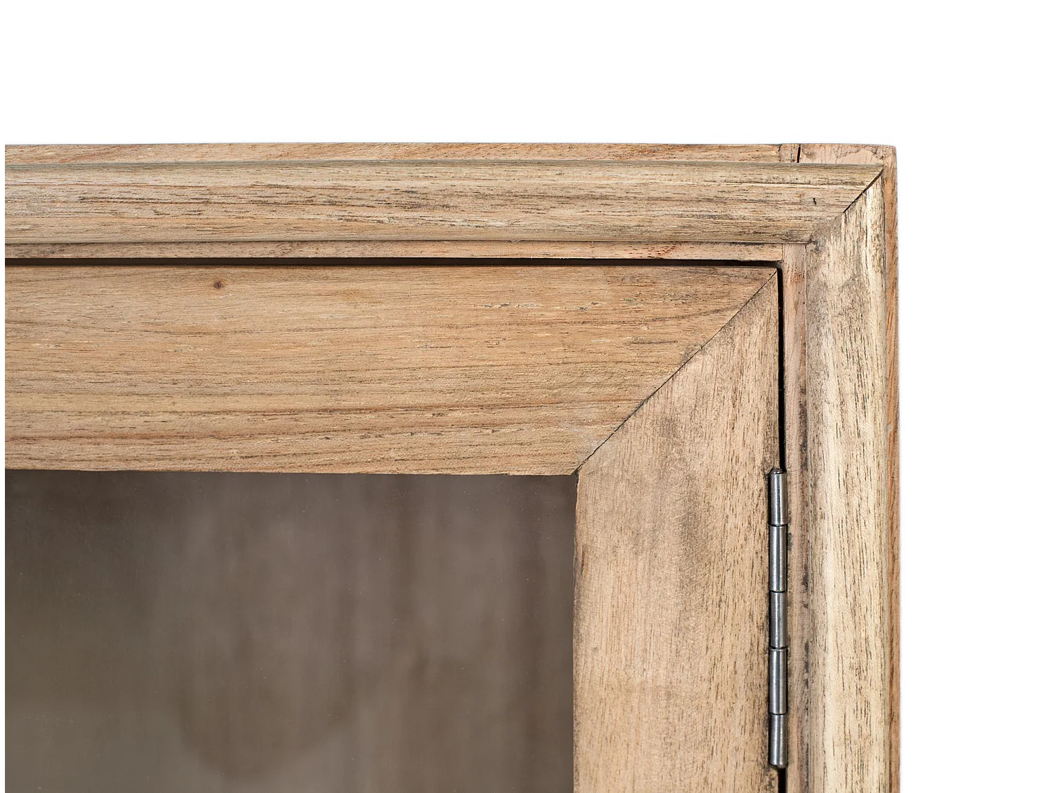 Vitrine Virelle en bois de mindi, 100 cm x 120 cm x 40 cm
