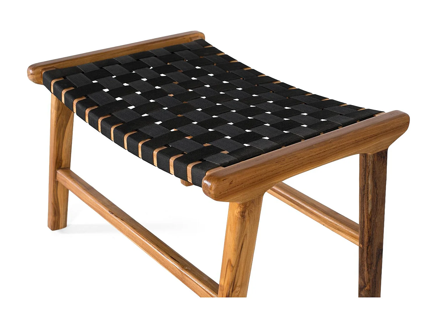 Banc Vantara en bois de mindi, 41 cm x 65 cm x 45 cm