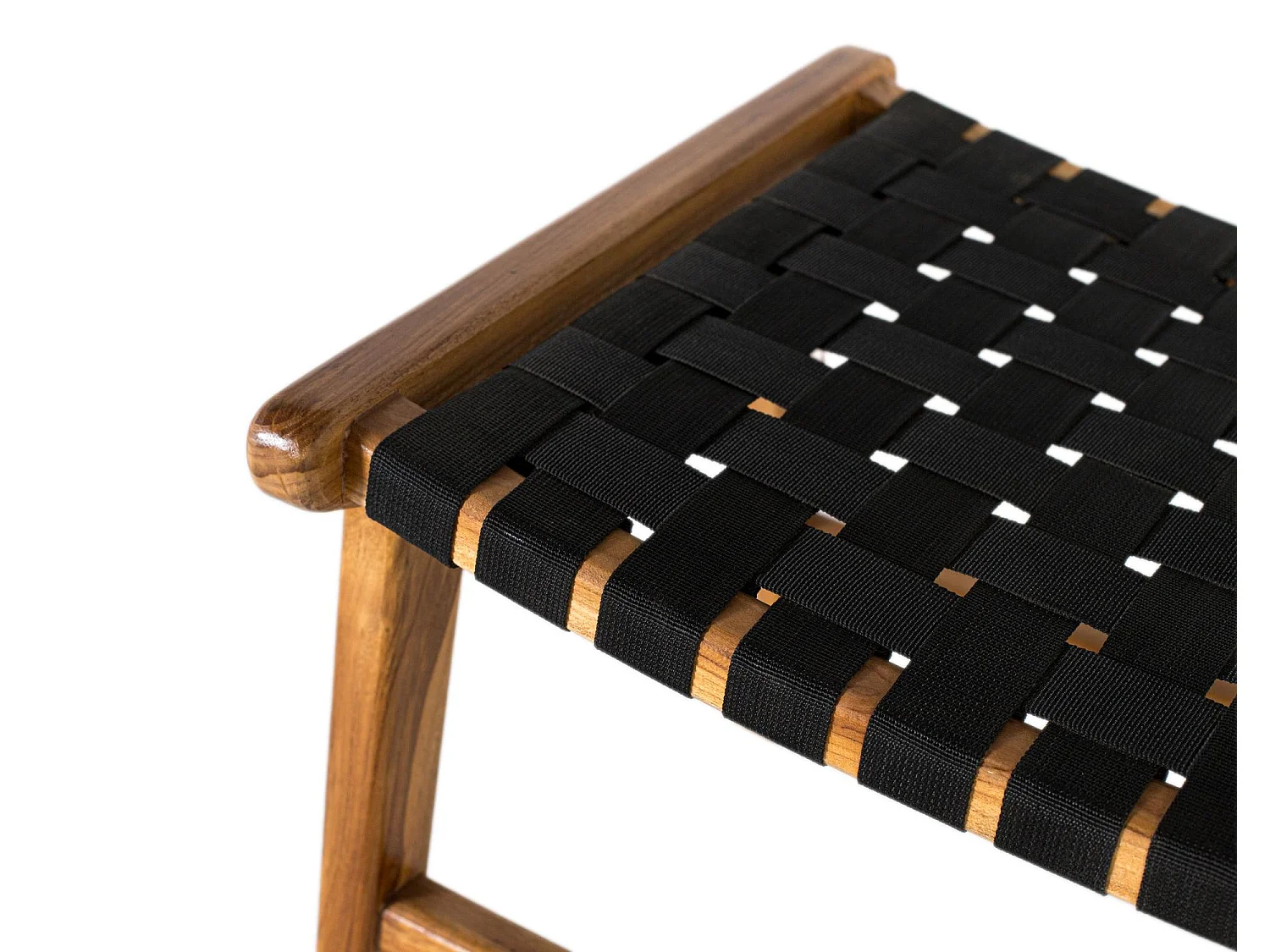Banc Vantara en bois de mindi, 41 cm x 65 cm x 45 cm