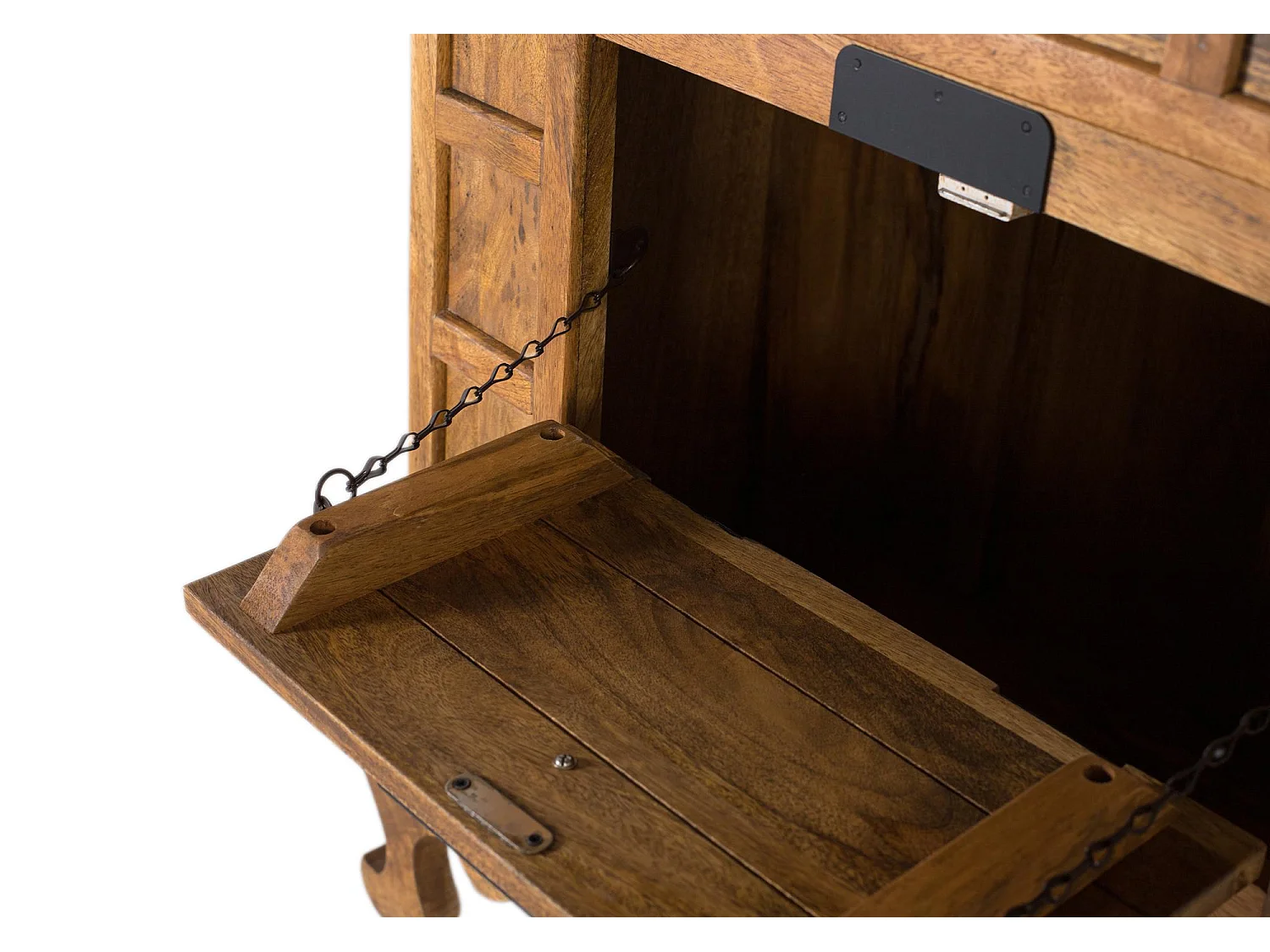 Buffet Corinth en bois de manguier 123 cm x 91 cm x 40 cm