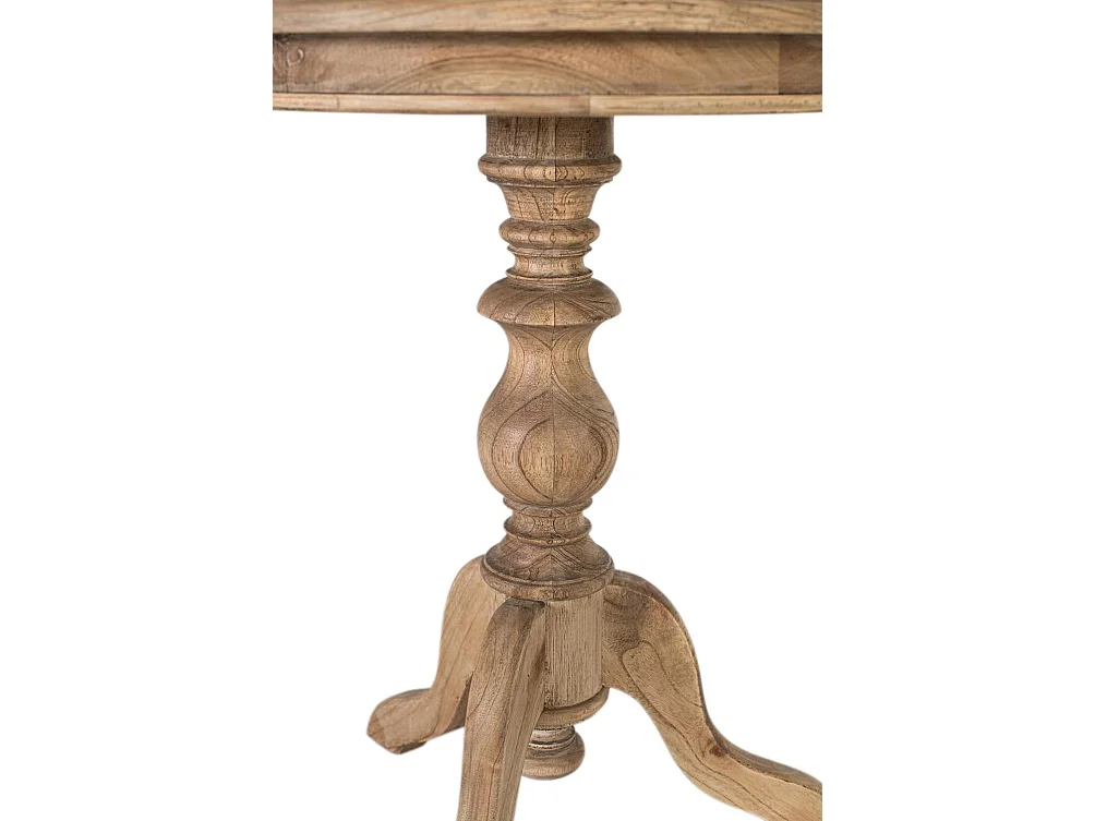 Table d'appoint Solstice en bois de mindi, 65 cm x 50 cm x 50 cm
