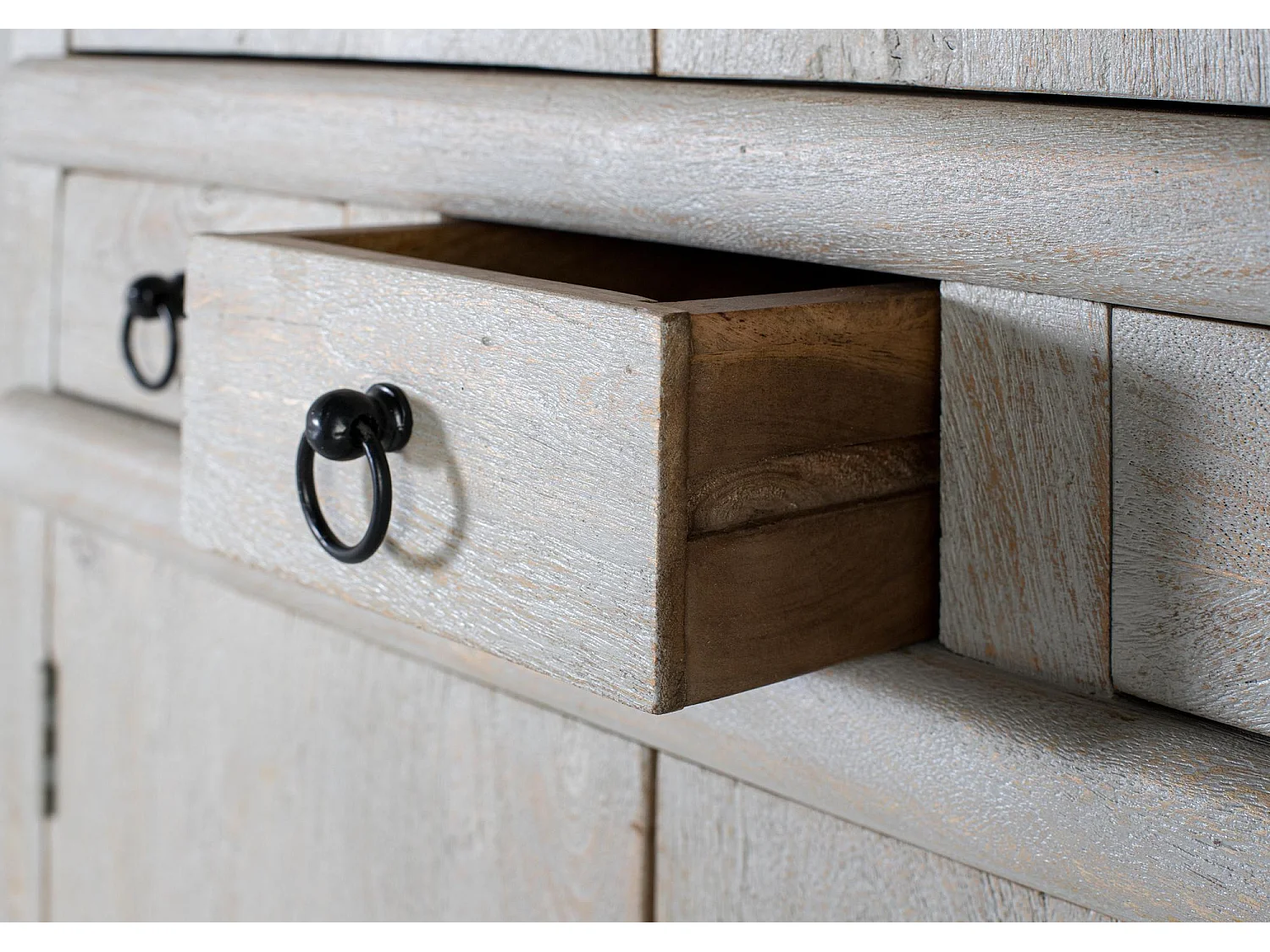 Buffet Lumende en bois de manguier 160 cm x 85 cm x 40 cm