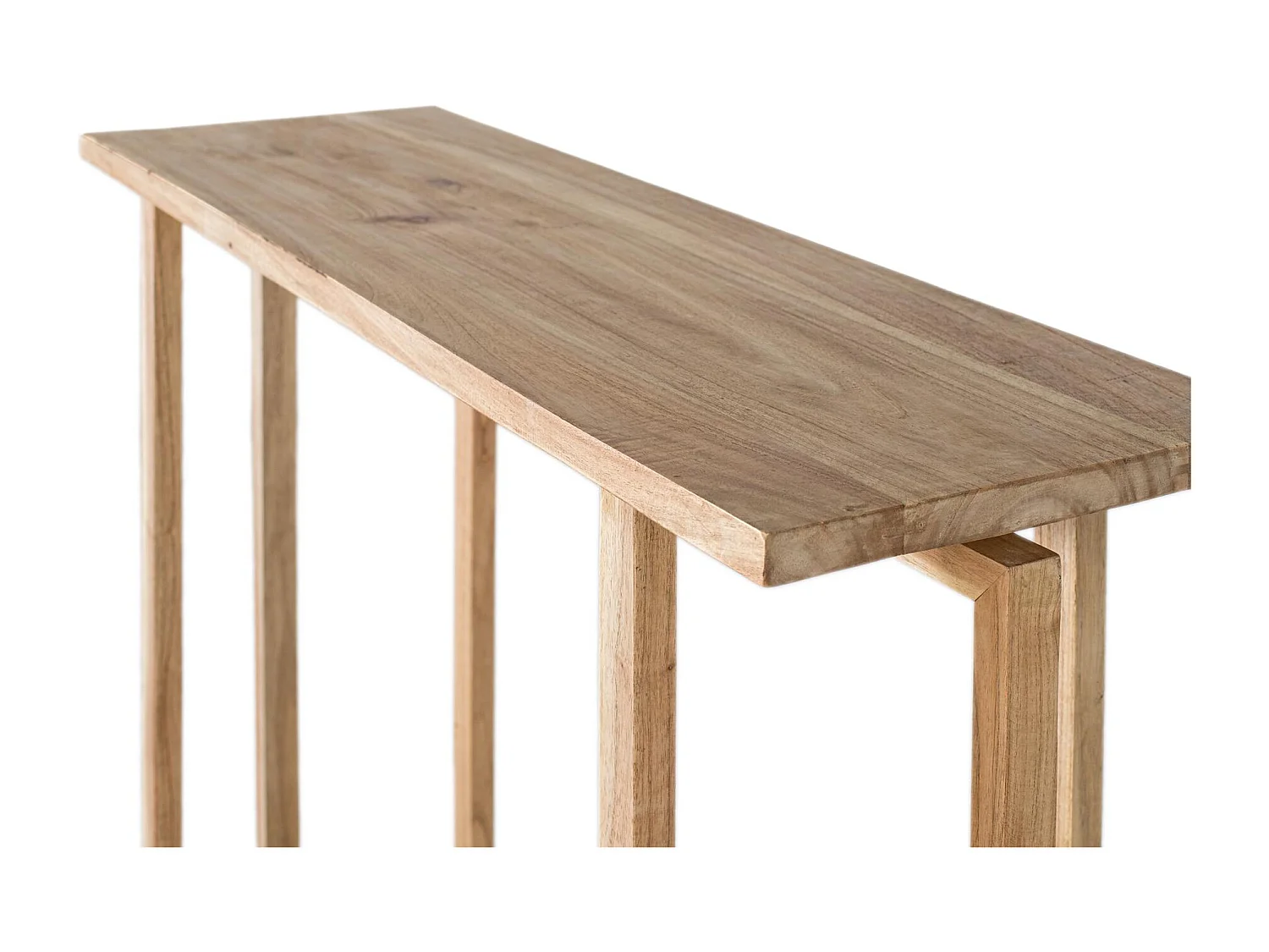 Console Virelle en bois de mindi, 83 cm x 120 cm x 40 cm