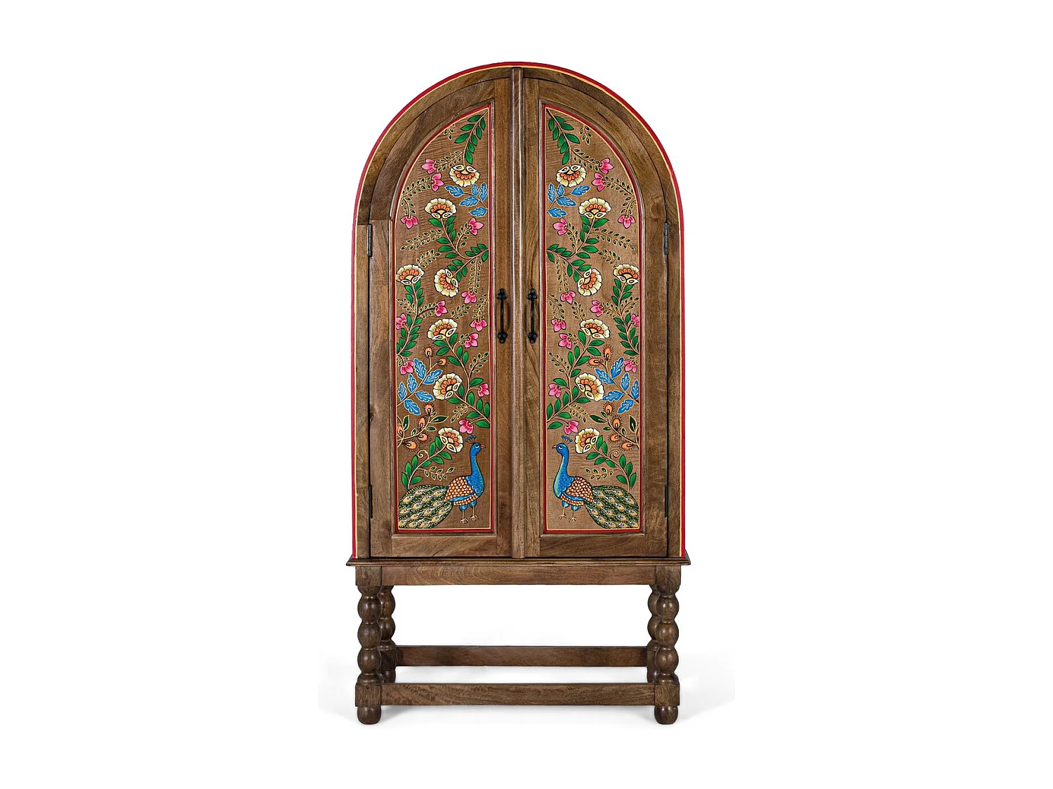 Armoire Silex en bois de manguier 160 cm x 83 cm x 40 cm