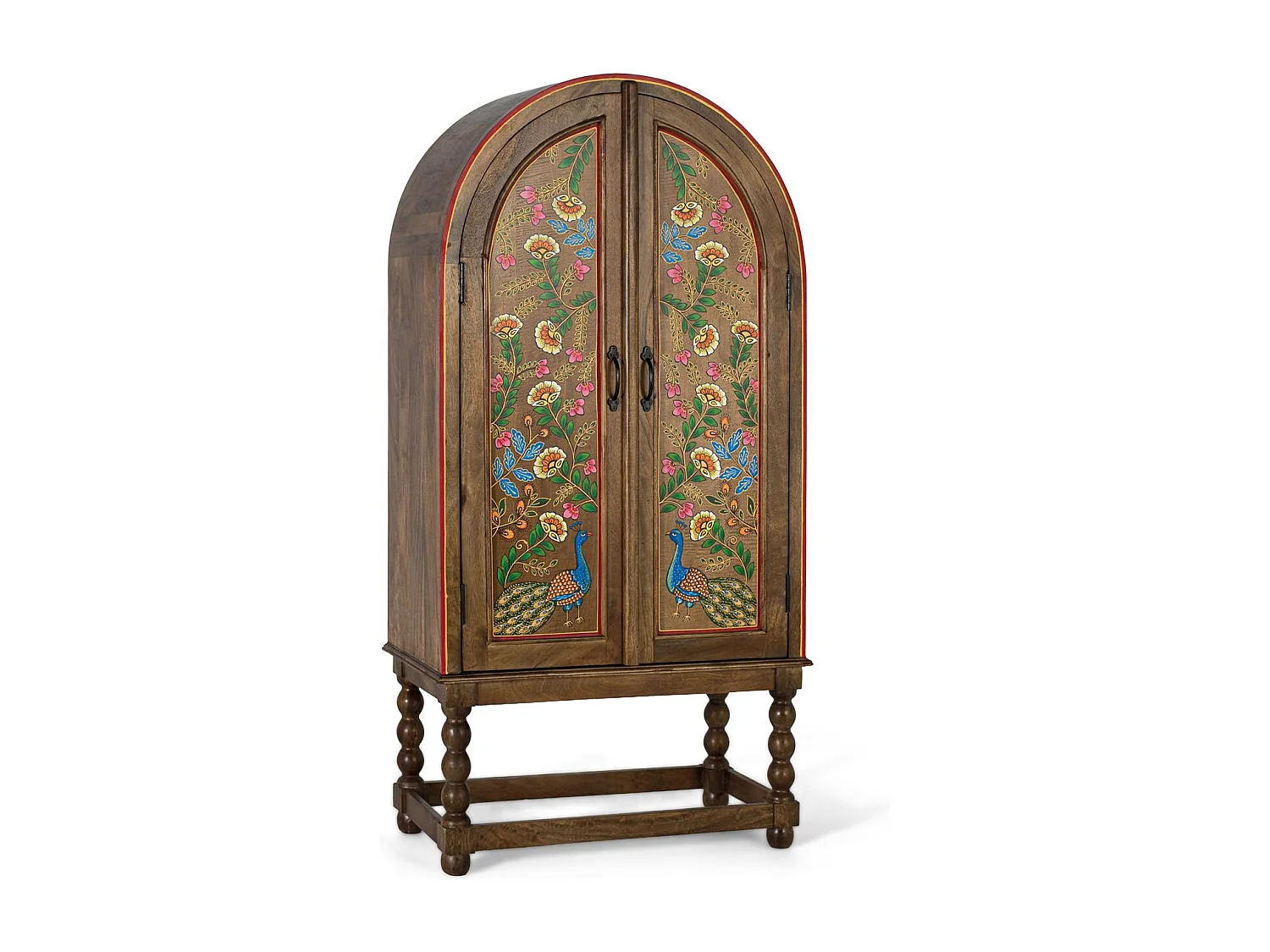 Armoire Silex en bois de manguier 160 cm x 83 cm x 40 cm