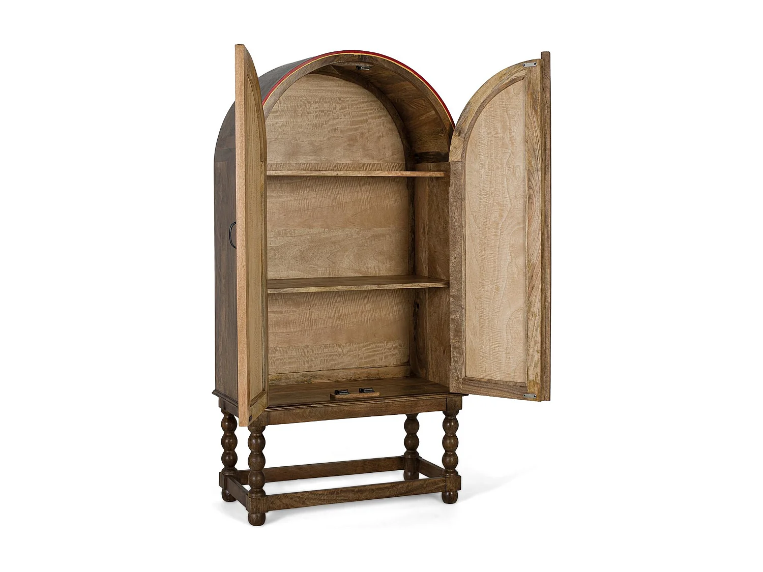 Armoire Silex en bois de manguier 160 cm x 83 cm x 40 cm
