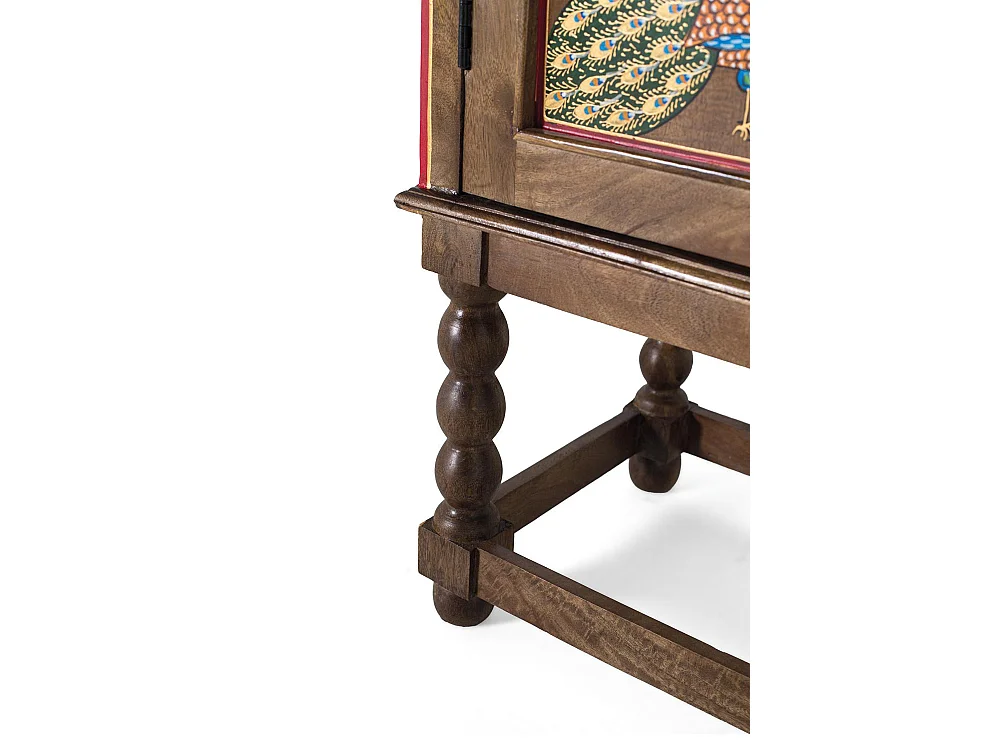 Armoire Silex en bois de manguier 160 cm x 83 cm x 40 cm