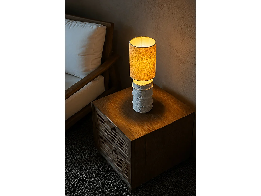 Die Contour Tischlampe - Weiß - S