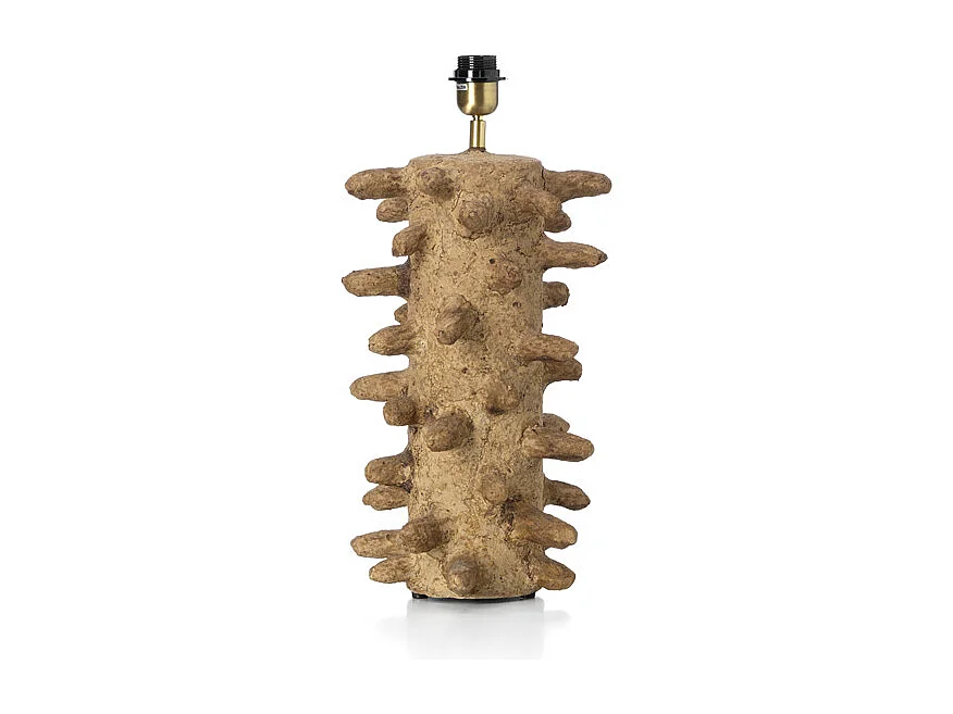 Die Spiketacular Tischlampe - Lehm - M