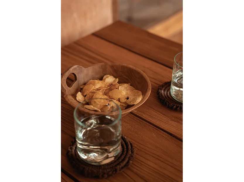 Le Dessous De Verre Cotton - Noyer Foncé