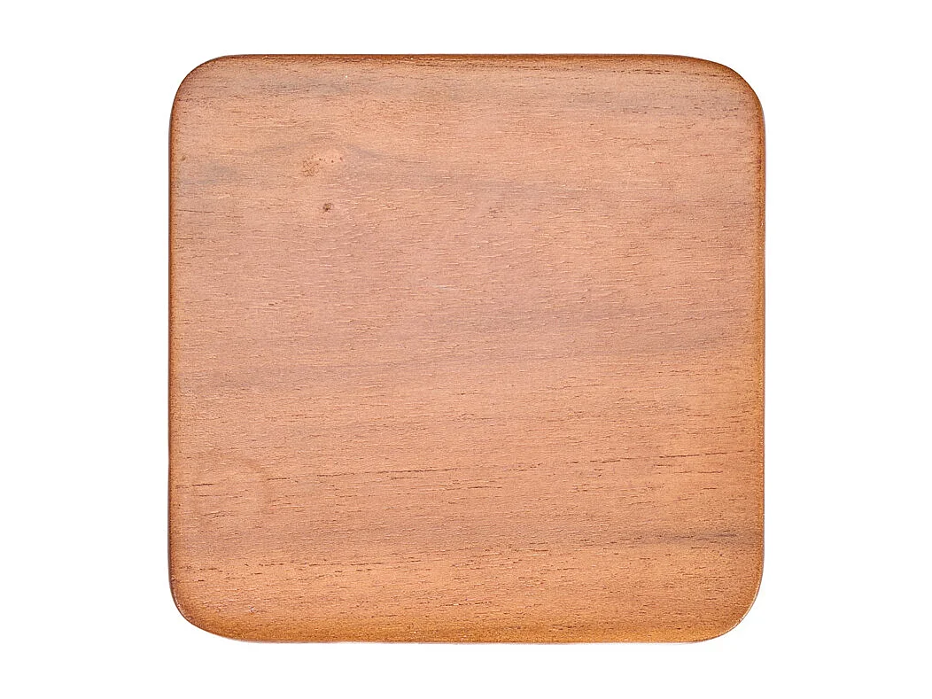 The Material Coaster - Smooth Mahogany