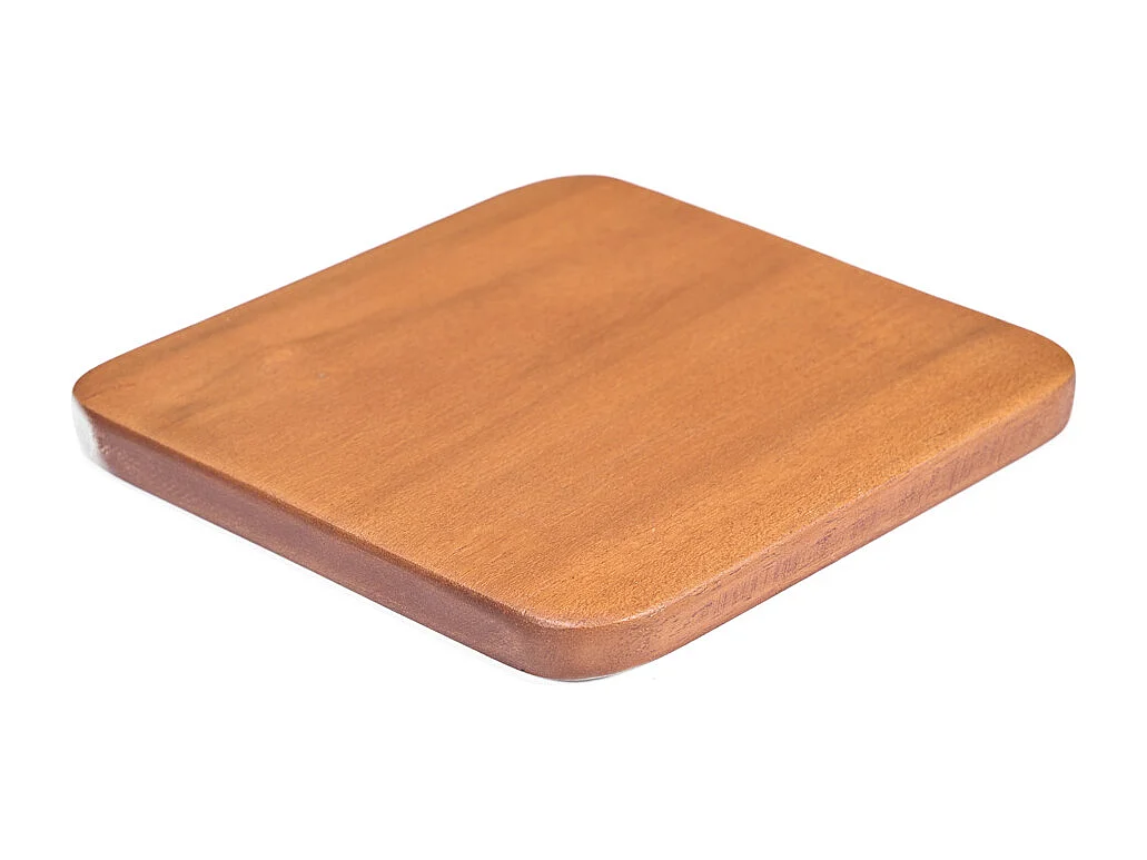 The Material Coaster - Smooth Mahogany