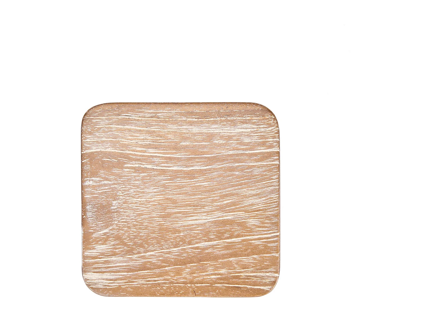 The Material Coaster - Medium Rustic Washed White