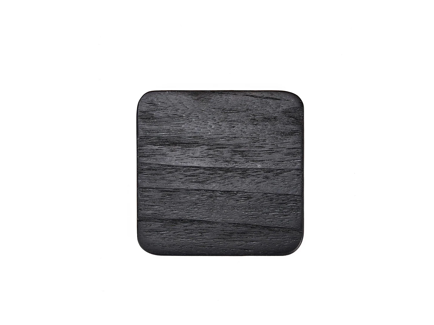 The Material Coaster - Medium Rustic Black