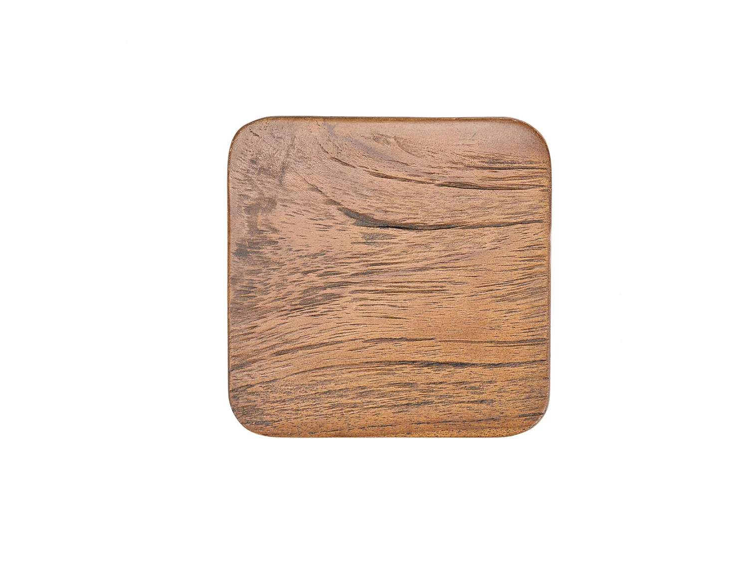 The Material Coaster - Medium Rustic Washed Black