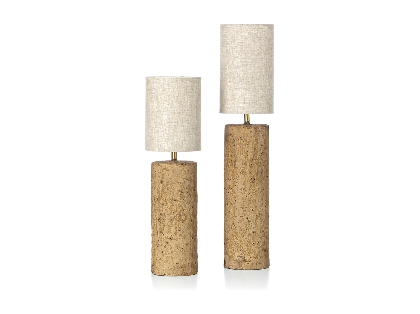 Die Totem Stehlampe - Lehm - S