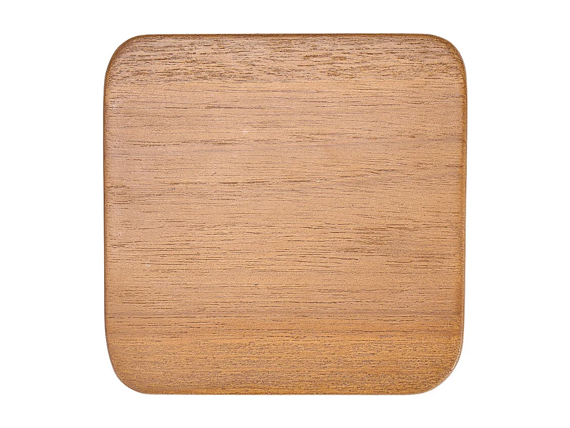 The Material Coaster - Smooth Light Brown