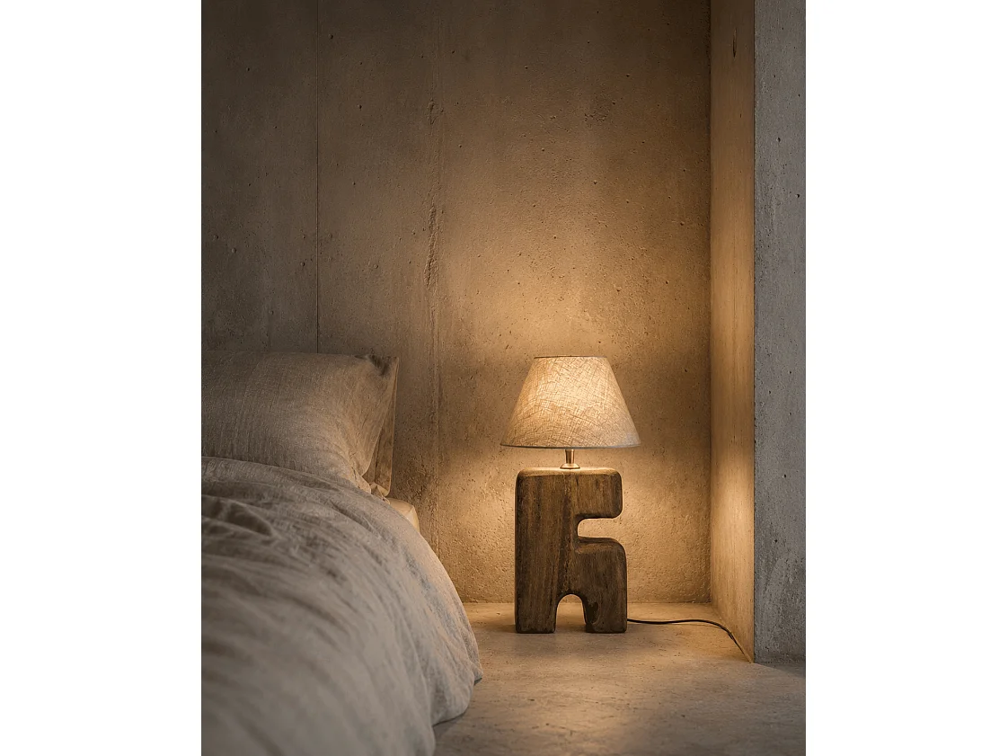 The L’Objet Table Lamp - Brown - S