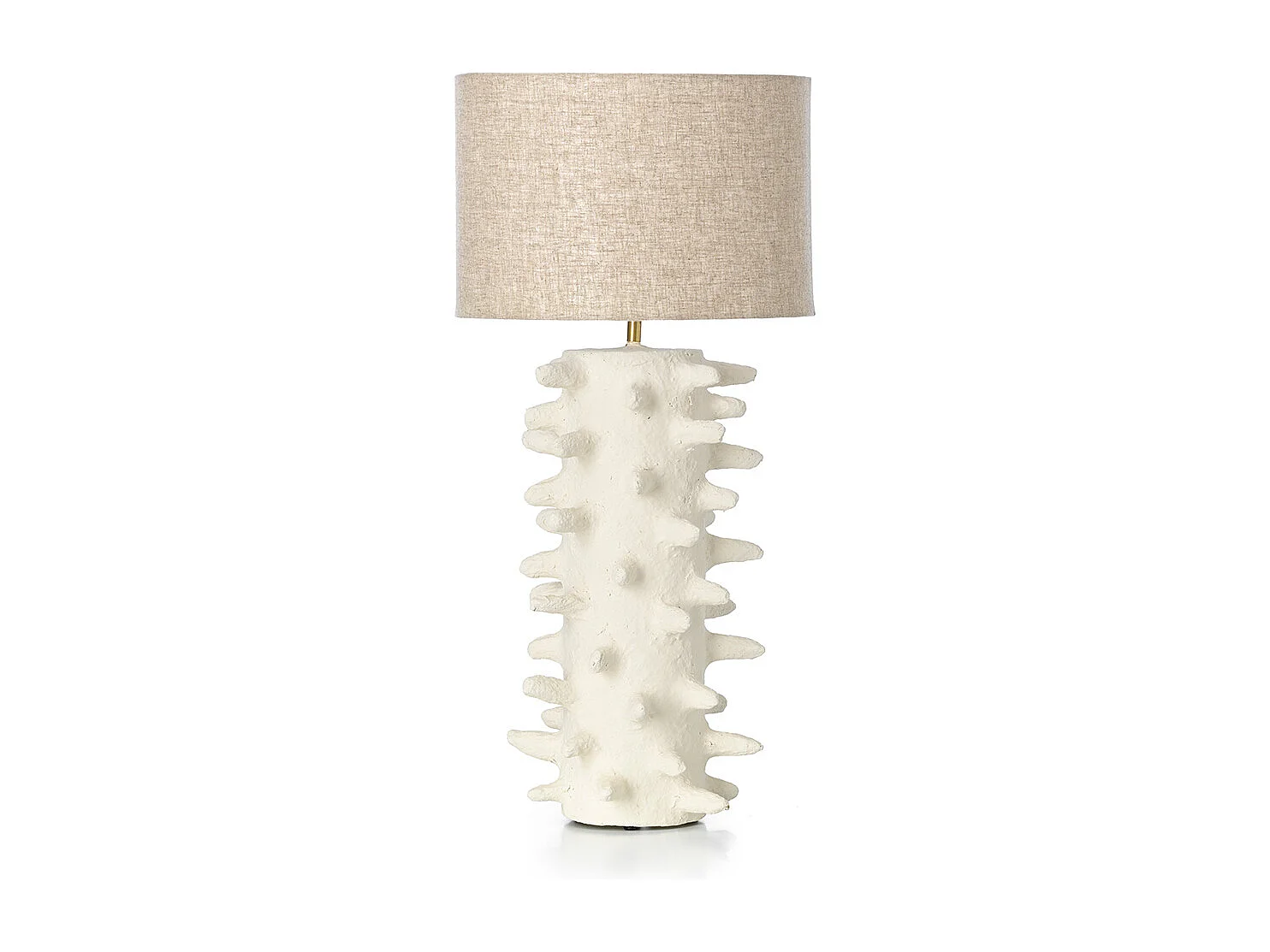 Die Spiketacular Tischlampe - Weiß - L