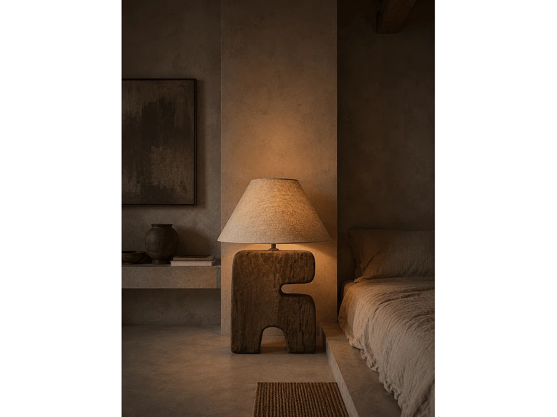 La Lampe De Table L’Objet - Marron - L