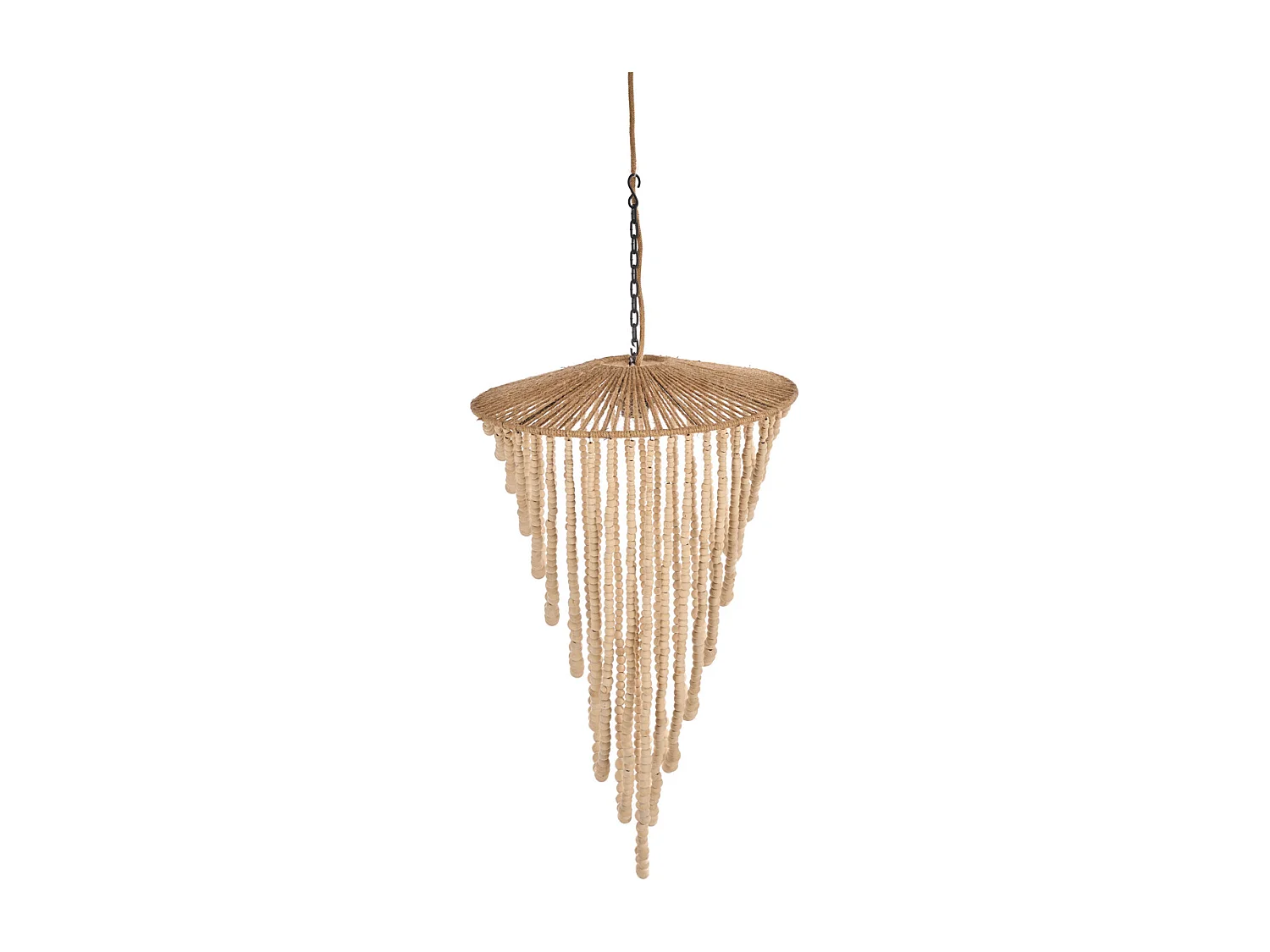 Le Lustre Wooden Bead - Naturel - L